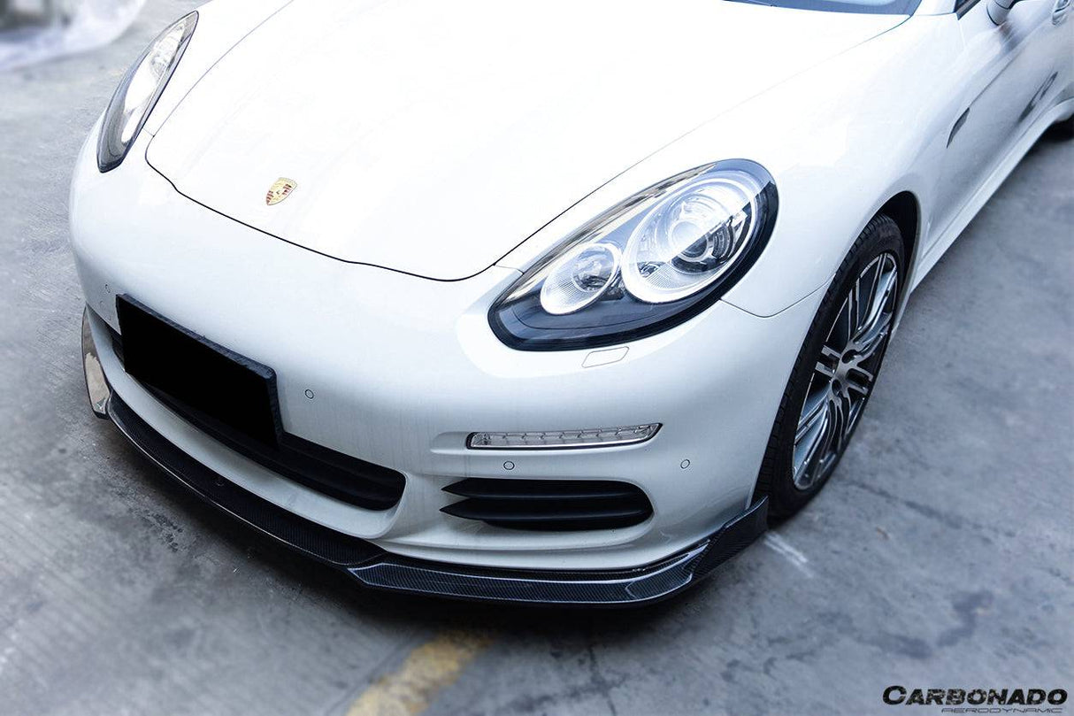 2013-2016 Porsche Panamera 970.2 BS-Sport Style Carbon Fiber Front Lip