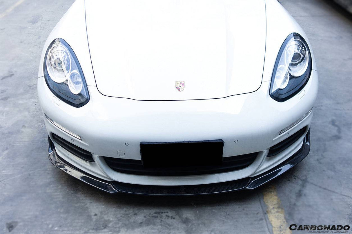 2013-2016 Porsche Panamera 970.2 BS-Sport Style Carbon Fiber Front Lip
