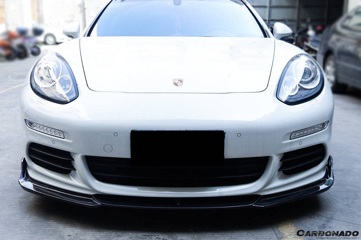 2013-2016 Porsche Panamera 970.2 BS-Sport Style Carbon Fiber Front Lip