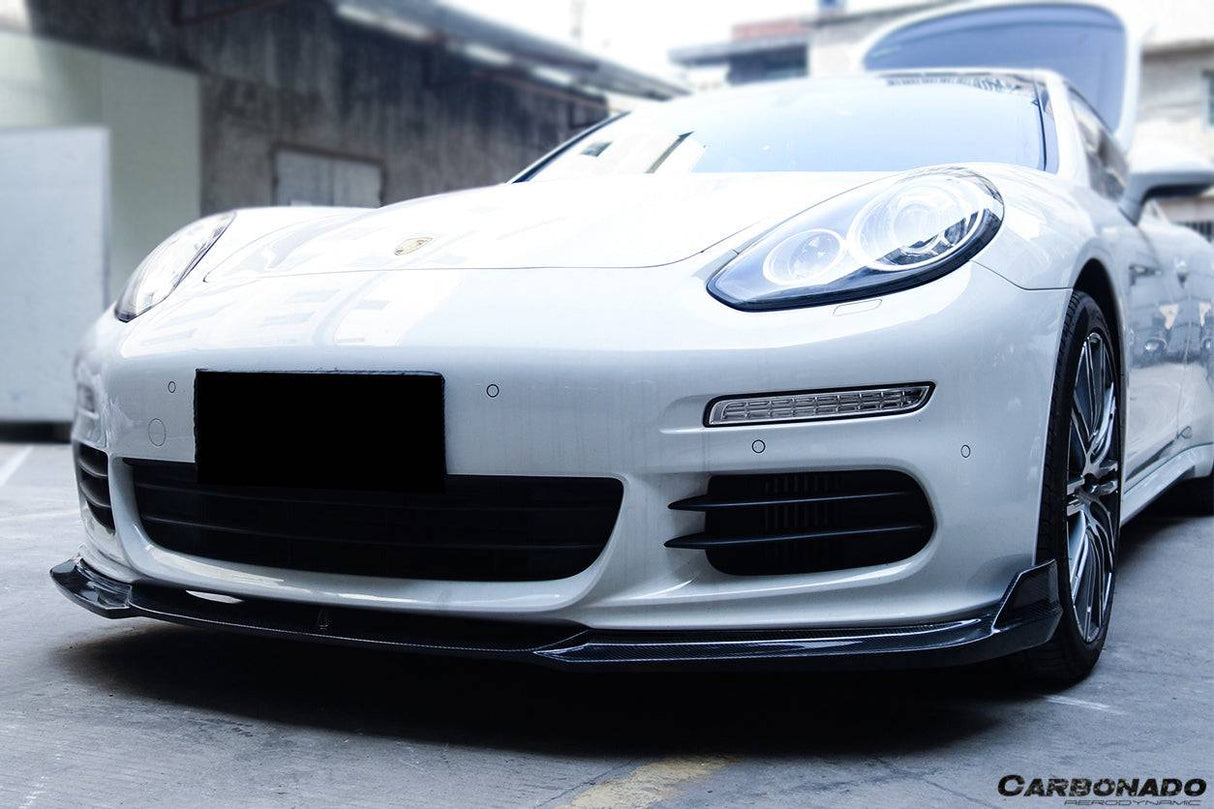 2013-2016 Porsche Panamera 970.2 BS-Sport Style Carbon Fiber Front Lip