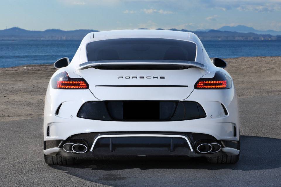 2013-2016 Porsche Panamera 970.2 FD Style Carbon Fiber Trunk Spoiler