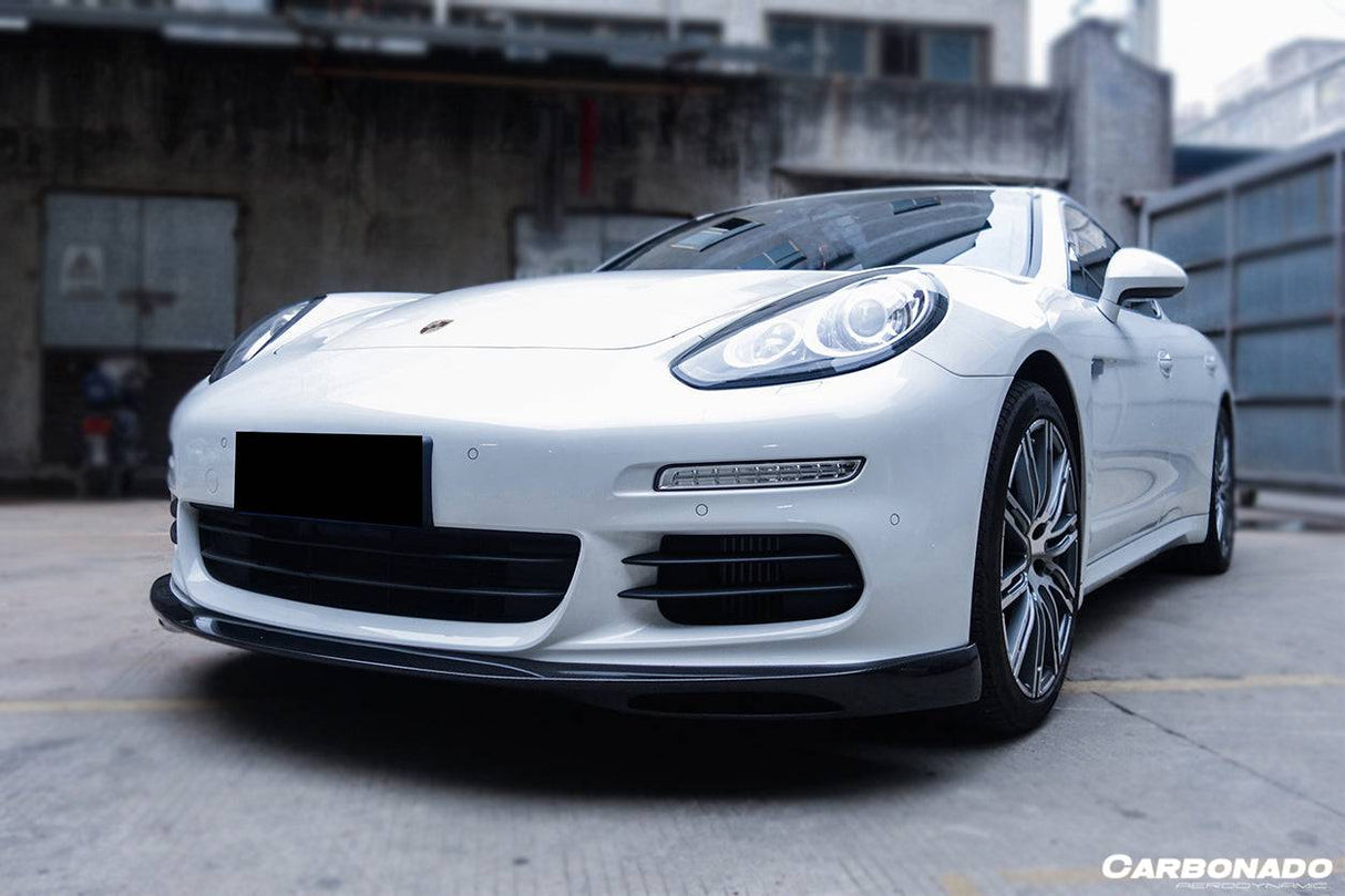 2013-2016 Porsche Panamera 970.2 GMT Style Carbon Fiber Front Lip