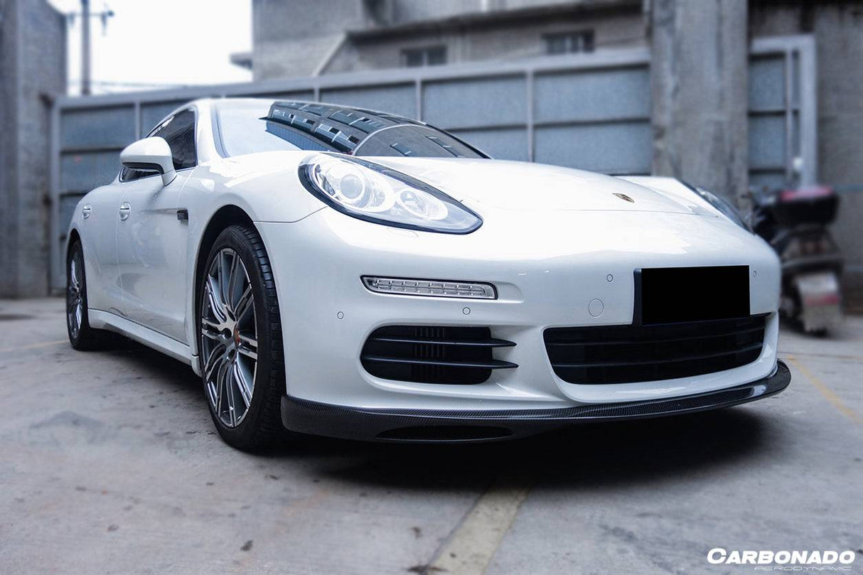 2013-2016 Porsche Panamera 970.2 GMT Style Carbon Fiber Front Lip