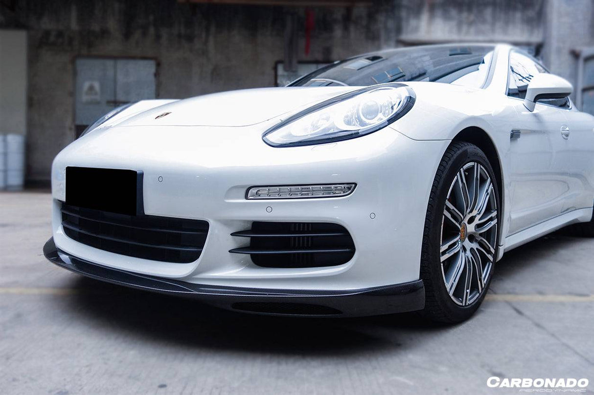 2013-2016 Porsche Panamera 970.2 GMT Style Carbon Fiber Front Lip