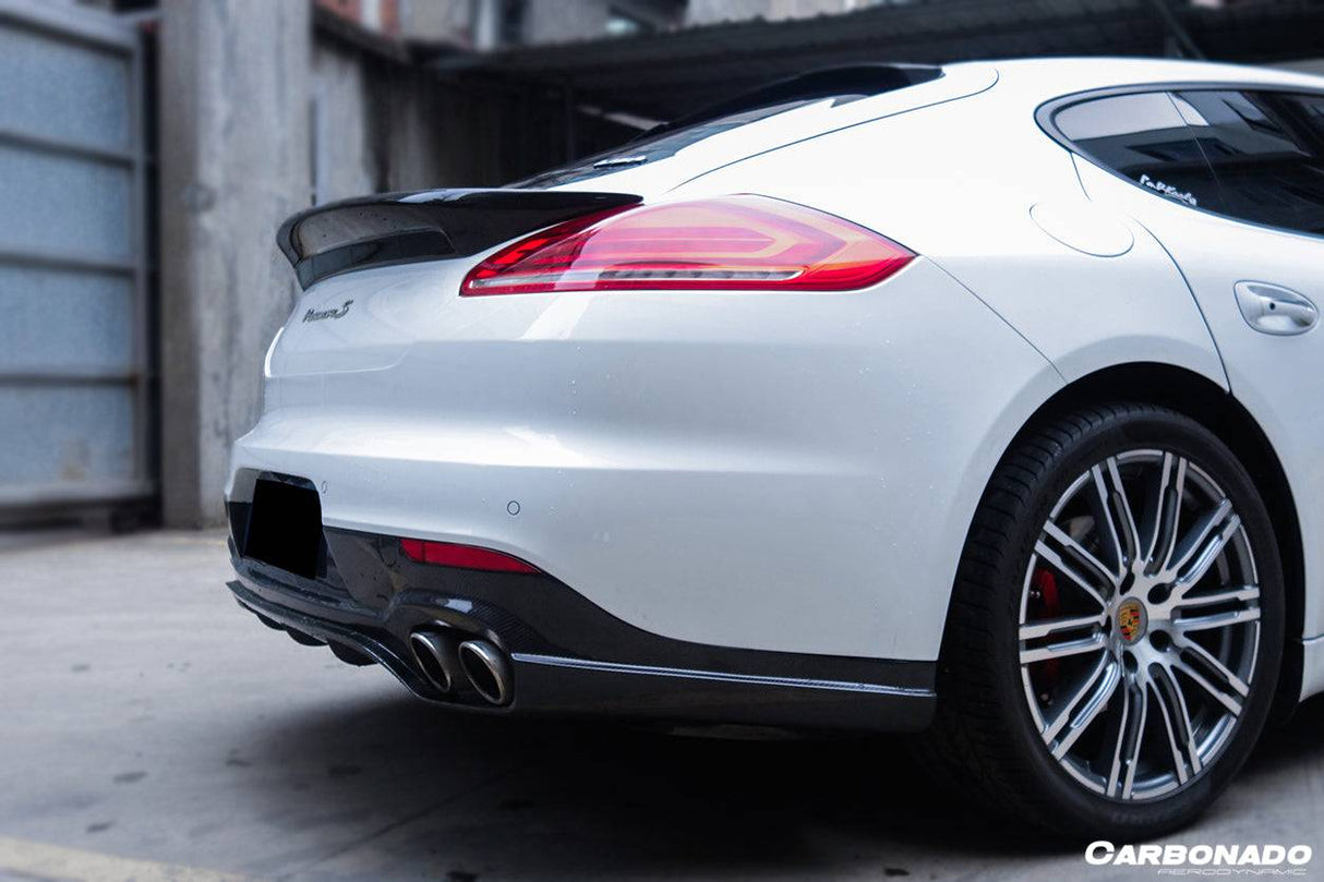 2013-2016 Porsche Panamera 970.2 GMT Style Carbon Fiber Rear Diffuser