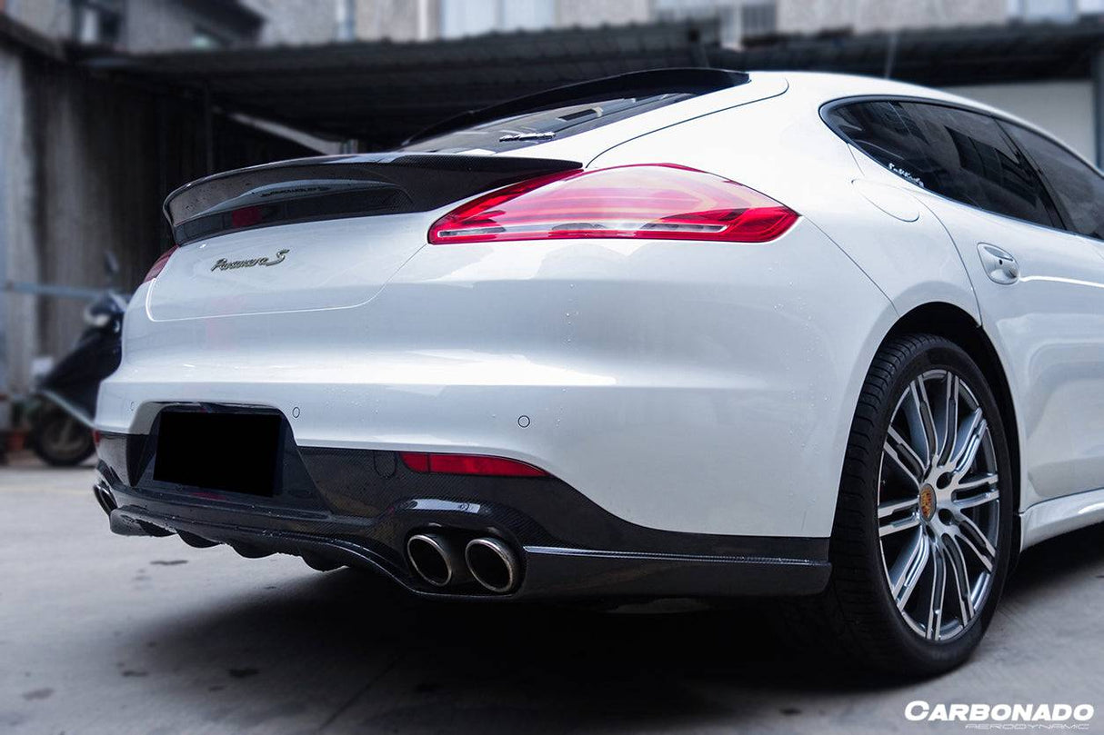 2013-2016 Porsche Panamera 970.2 GMT Style Carbon Fiber Rear Diffuser