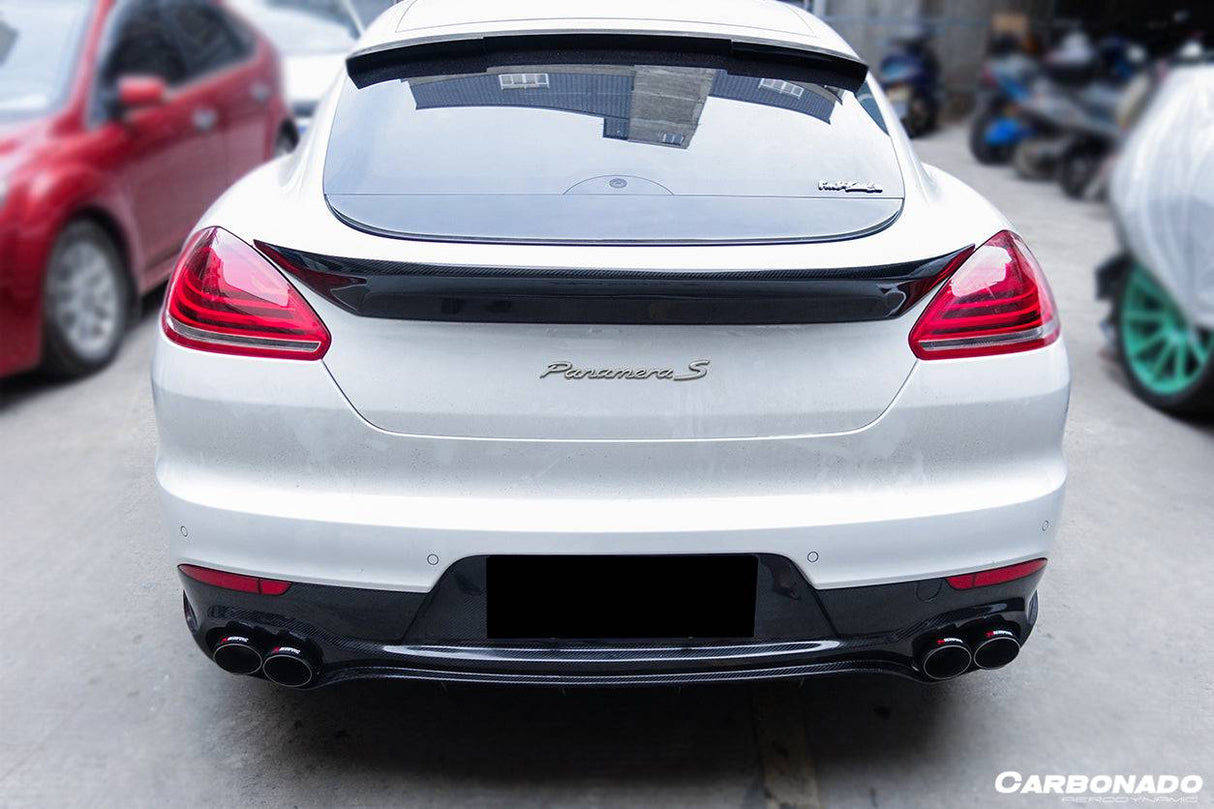 2013-2016 Porsche Panamera 970.2 GMT Style Carbon Fiber Rear Diffuser