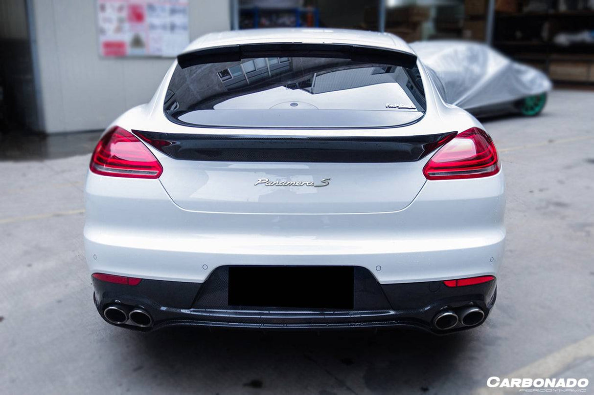 2013-2016 Porsche Panamera 970.2 GMT Style Carbon Fiber Rear Diffuser
