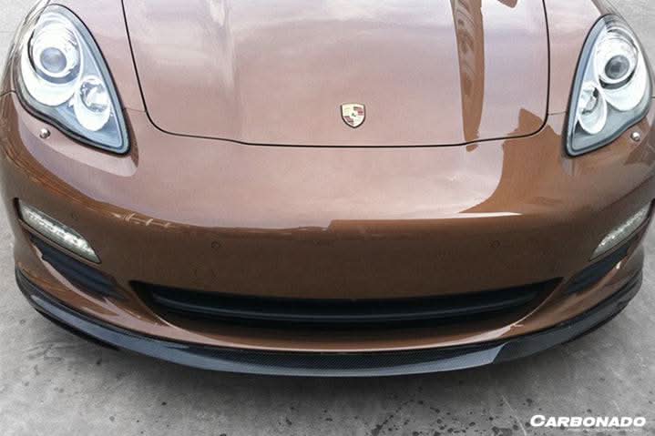 2010-2013 Porsche Panamera 970.1 GMT Style Carbon Fiber Front Lip