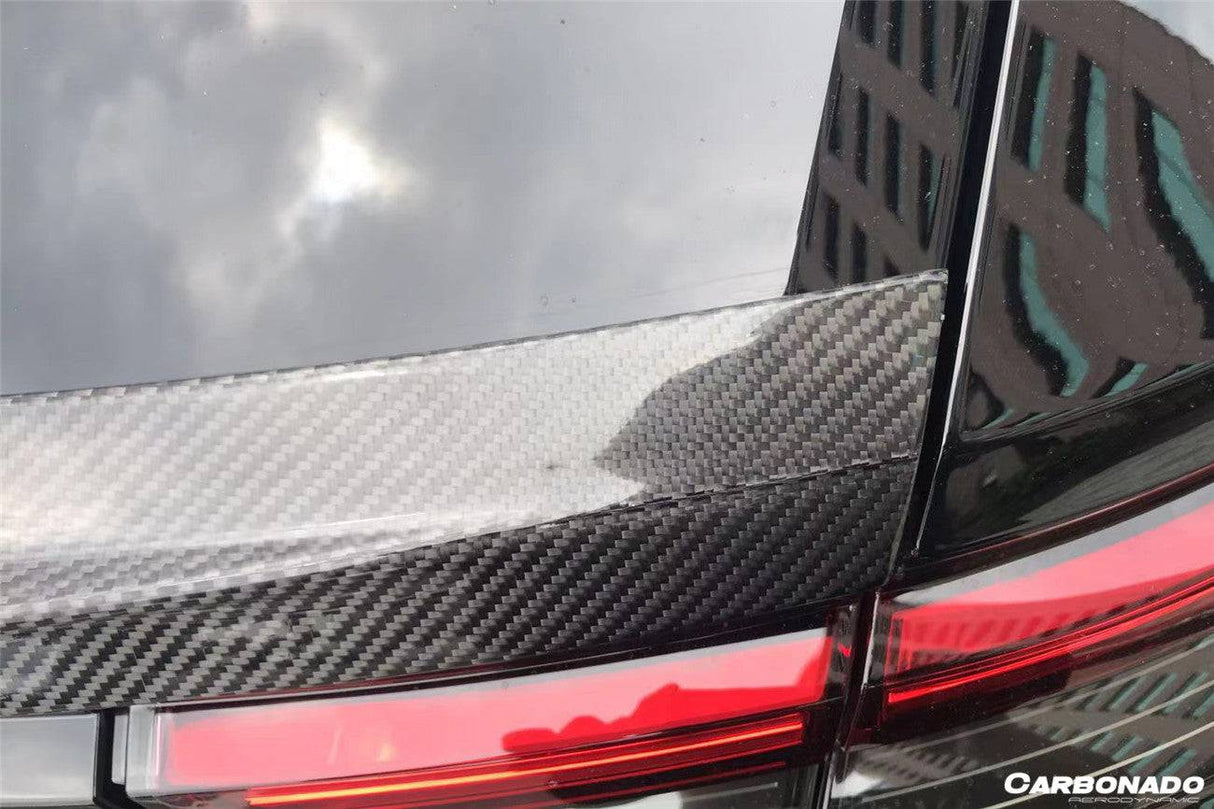 2017-2023 Porsche Panamera 971 TA Style DRY Carbon Fiber Trunk Spoiler