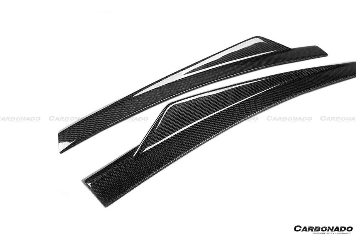 2017-2023 Porsche Panamera 971 TA Style DRY Carbon Fiber Trunk Spoiler