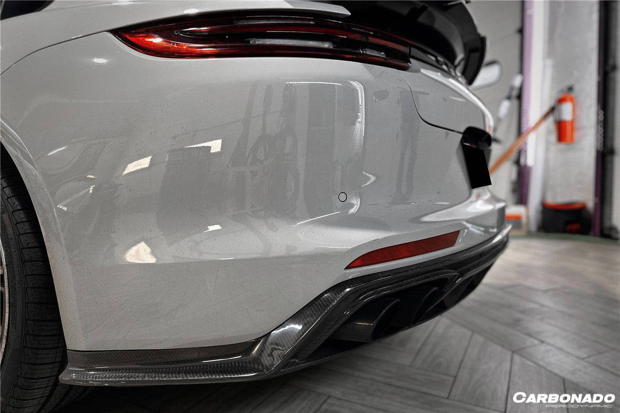 2017-2023 Porsche Panamera 971 4S 4 GTS OD Style Carbon Fiber Rear Lip