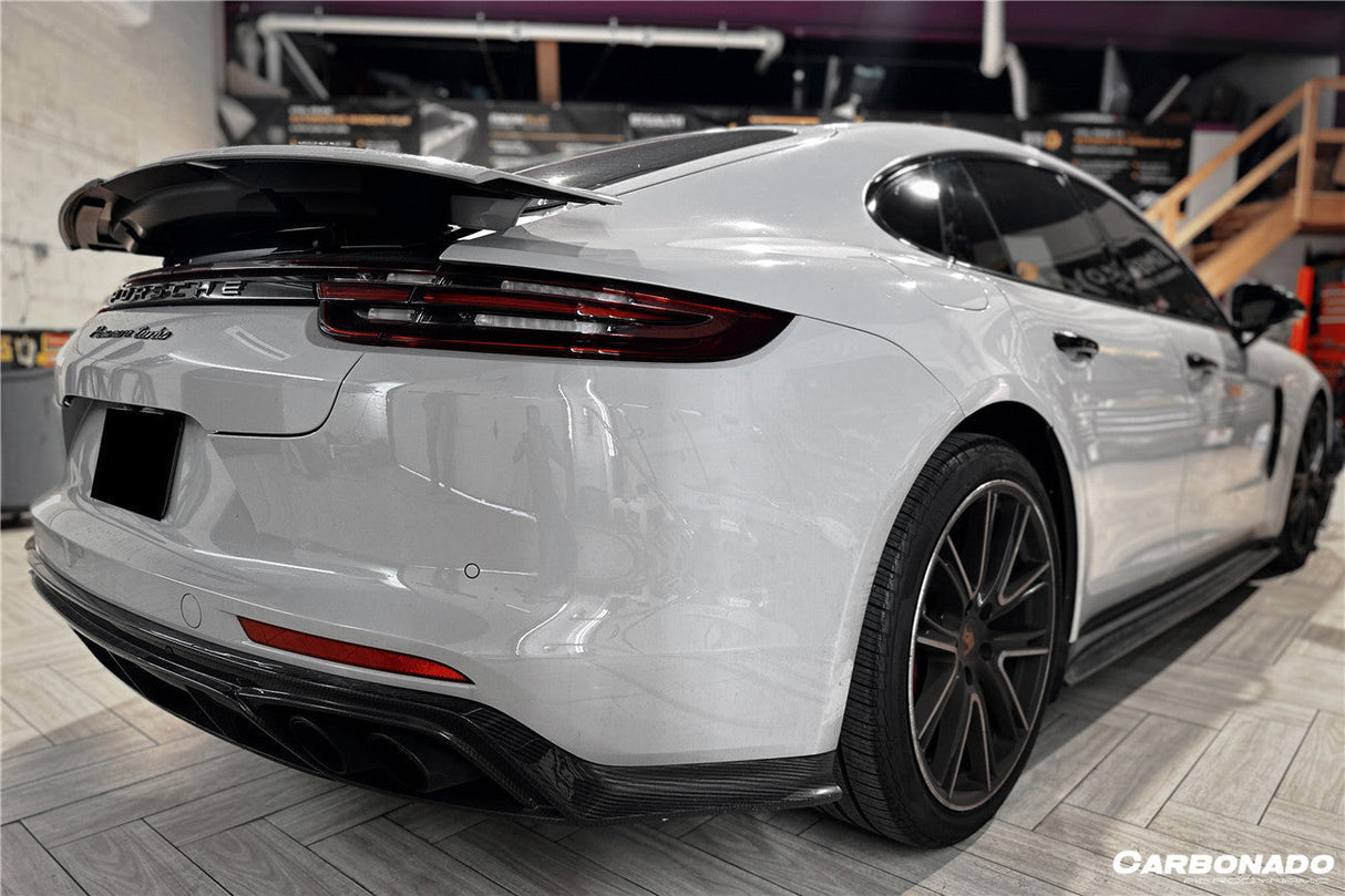 2017-2023 Porsche Panamera 971 4S 4 GTS OD Style Carbon Fiber Rear Lip