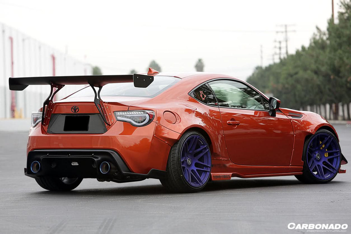 2012-2020 Scion FRS Toyota GT86 Subaru BRZ RBY1 Style Carbon Fiber Rear Lip