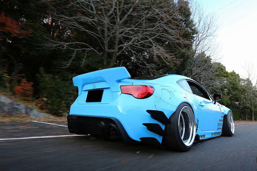2012-2020 Scion FRS Toyota GT86 Subaru BRZ RBY2 Style Rear Diffuser
