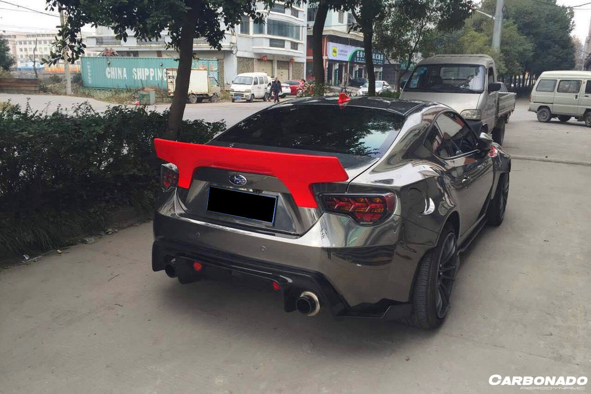 2012-2020 Scion FRS Toyota GT86 Subaru BRZ RBY2 Style Rear Diffuser