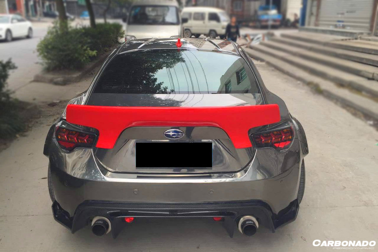 2012-2020 Scion FRS Toyota GT86 Subaru BRZ RBY2 Style Rear Diffuser