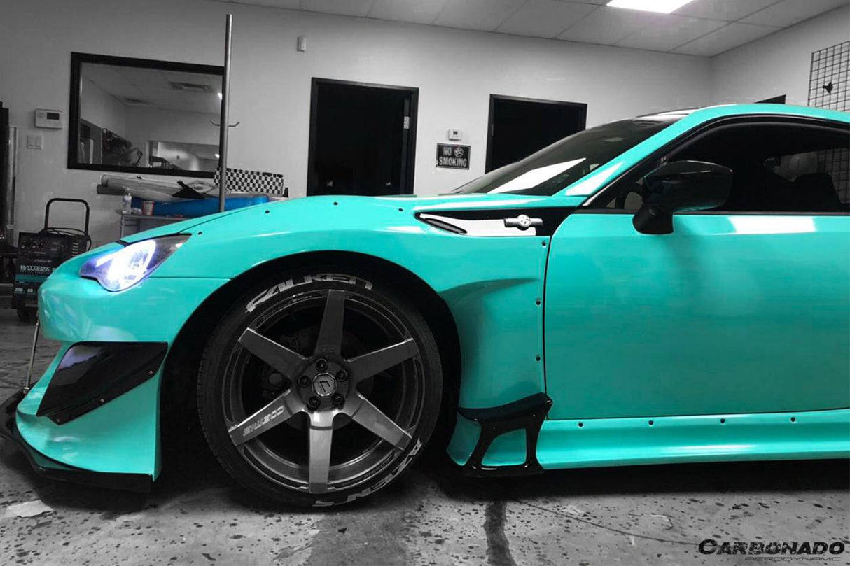 2012-2020 Scion FRS Toyota GT86 Subaru BRZ RBY3 Style Wide Fender Flare