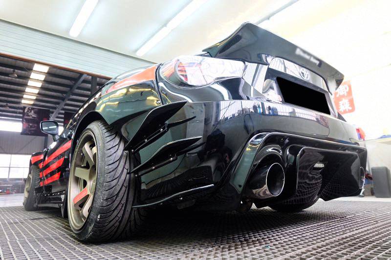2012-2020 Scion FRS Toyota GT86 Subaru BRZ RBY3 Style Duck Tail Spoiler Wing