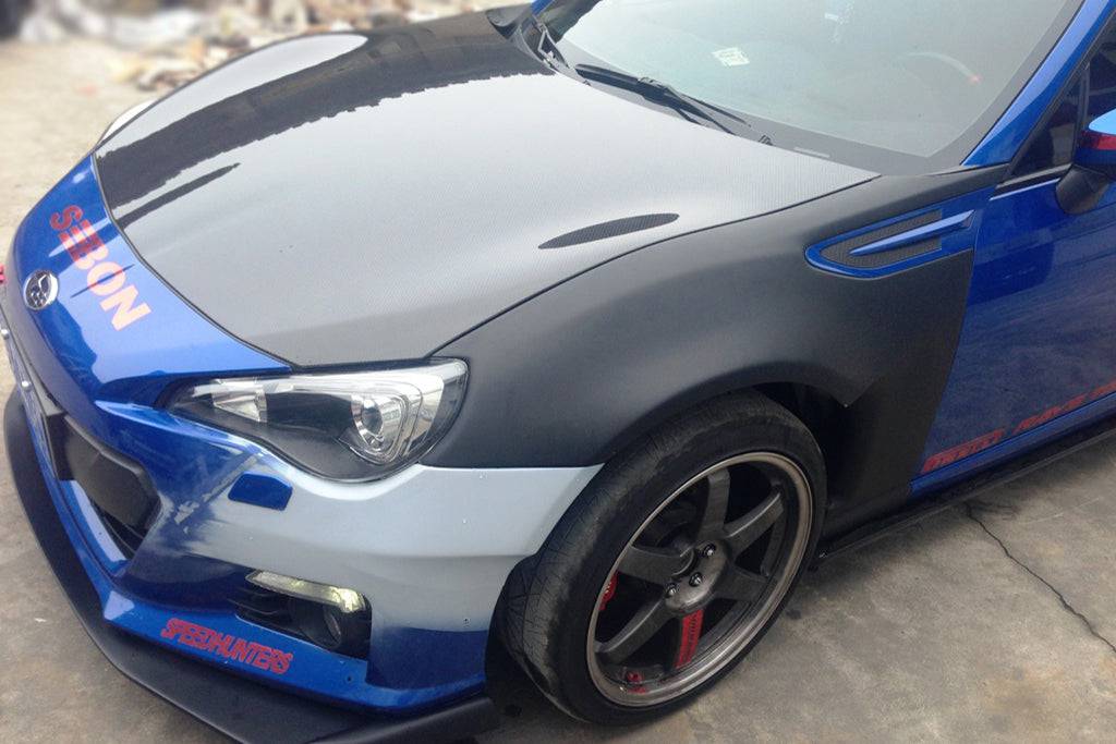 2012-2020 Toyota FRS GT86 Subaru BRZ RBY1 Style Wide Fender