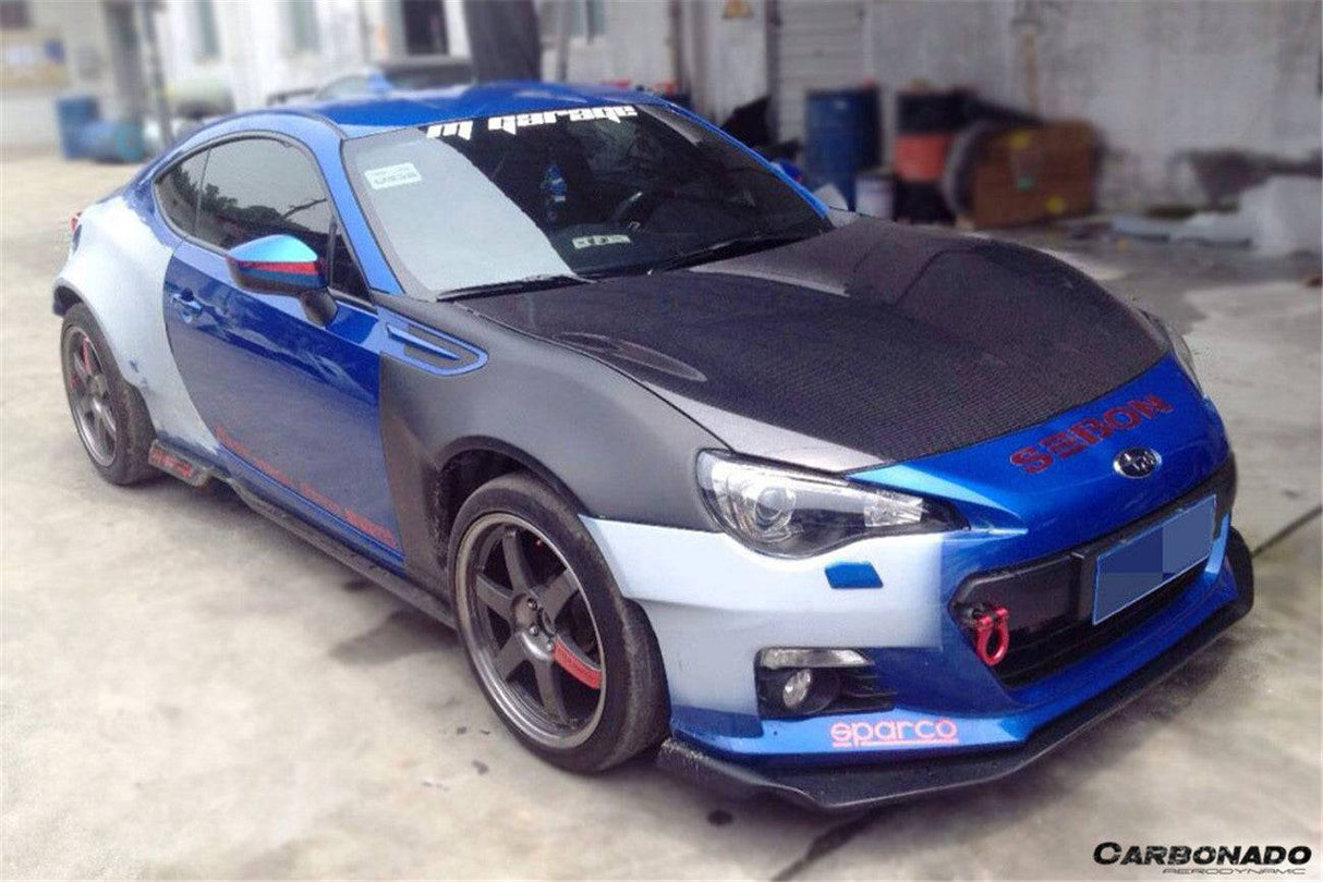 2012-2020 Toyota FRS GT86 Subaru BRZ RBY1 Style Wide Fender