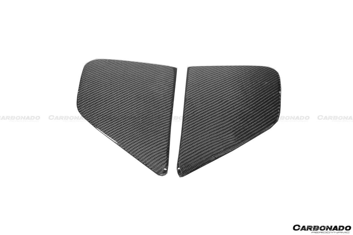 2012-2016 Subaru BRZ CB Style Carbon Fiber Front Bumper Canard & Foglight Cover