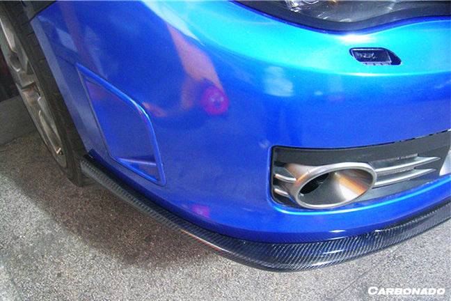 2008-2011 Subaru Impreza HB JS Style Carbon Fiber Front Lip