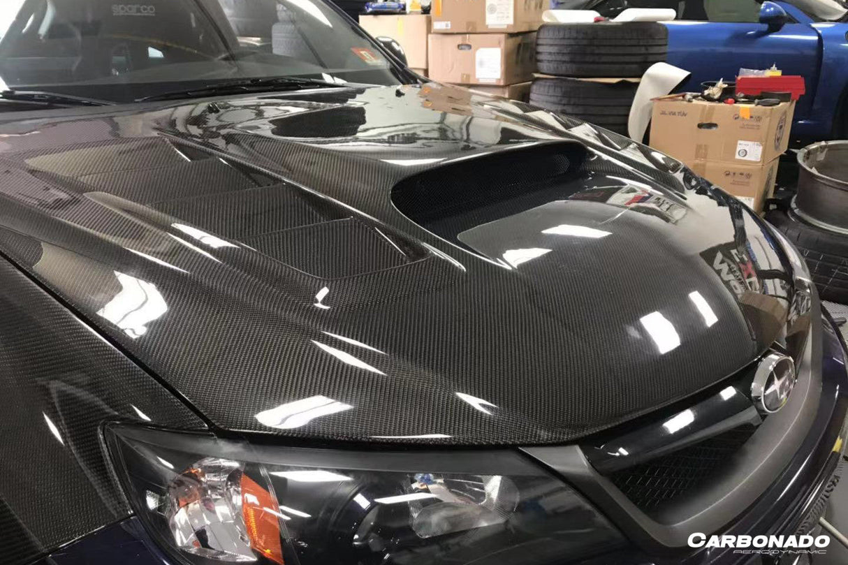 2008-2011 Subaru Impreza Wrx Sti Vrs Style Hood