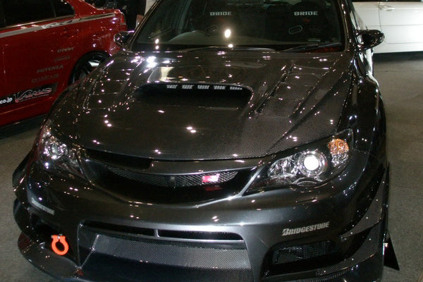 2008-2011 Subaru Impreza Wrx Sti Vrs Style Hood
