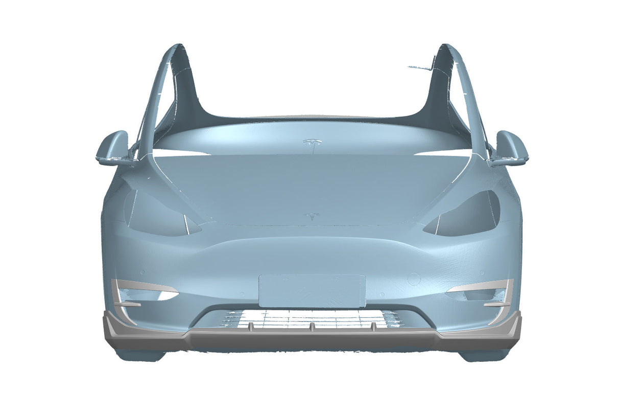 2020-2024 Tesla Model Y AD Style Autoclave Carbon Fiber Front Lip