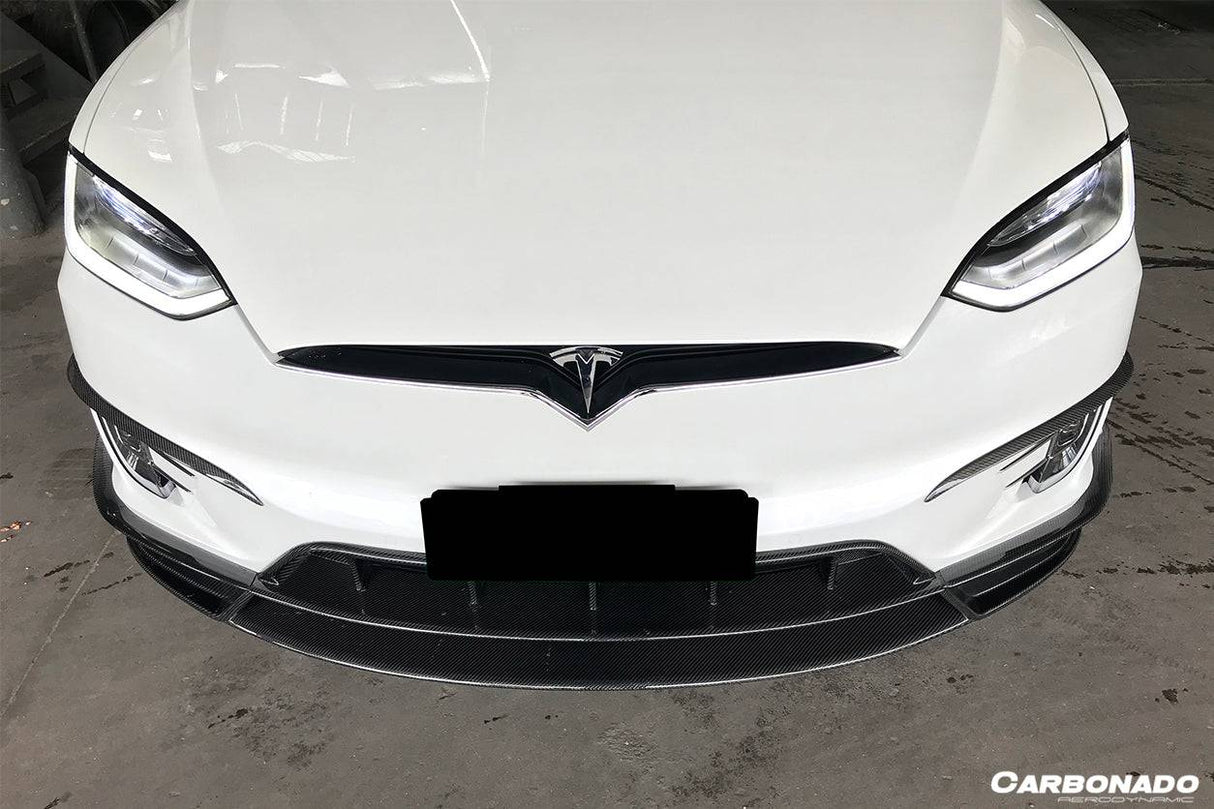 2016-2021 Tesla Model X SUV RZS Style Carbon Fiber Full Kit