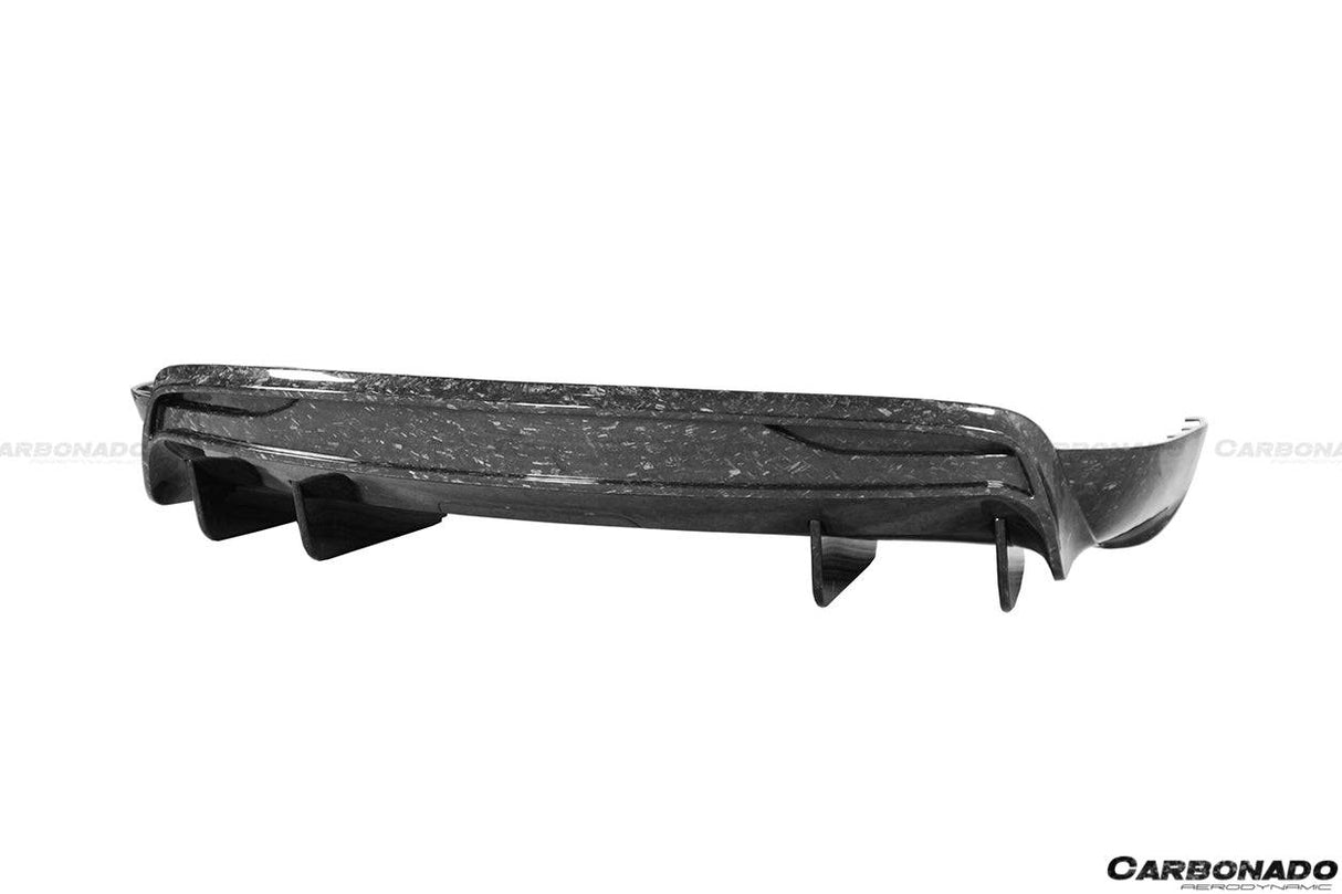 2016-2018 Tesla Model X SUV RZS Style Carbon Fiber Rear Lip