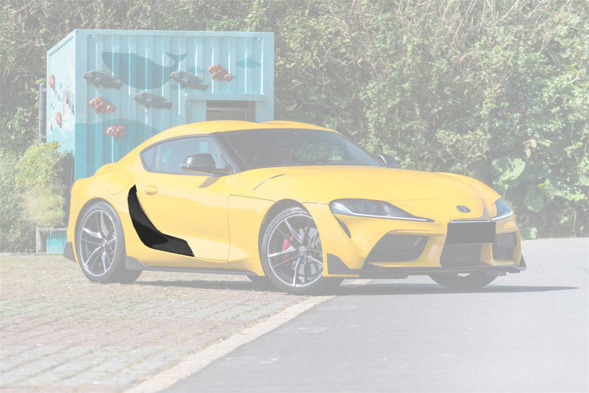 2019-2023 Toyota GR Supra (J29 DB) A90 A91 OEM Style Carbon Fiber Door Panel Garnish Trim Replacement