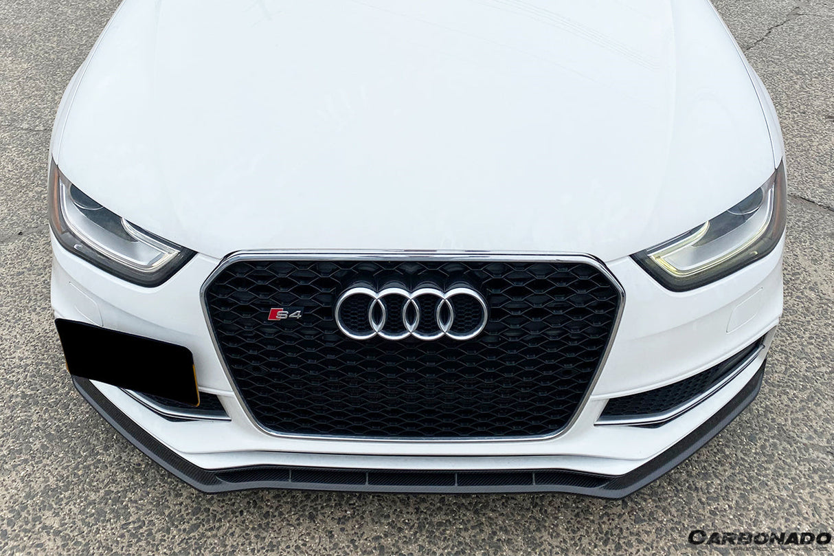 2013-2015 Audi S4 A4 Sport VRS Style Carbon Fiber Front Lip