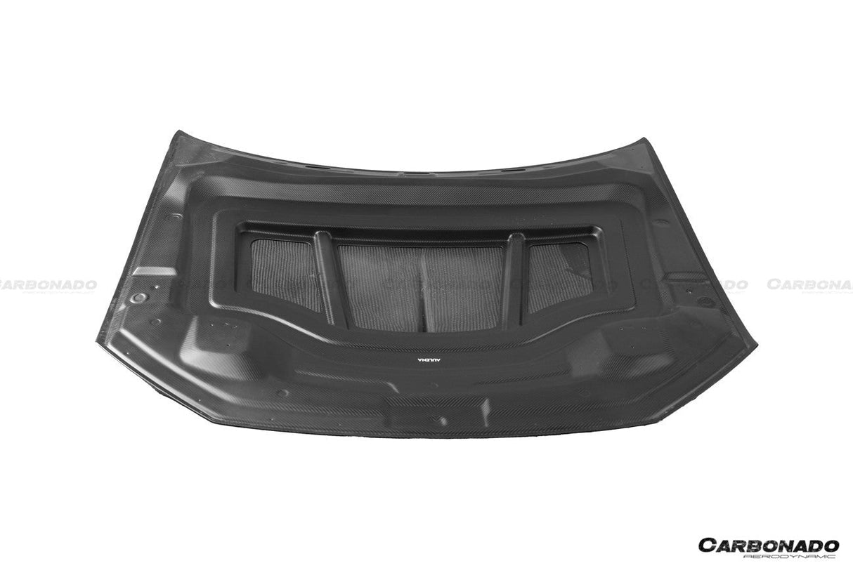2019-2023 Audi Q8 SQ8 RSQ8 AD Style Dry Carbon Fiber Hood