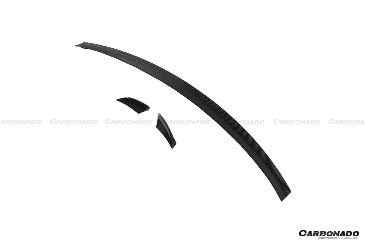 2019-2023 Audi Q8 SQ8 RSQ8 AD Style Dry Carbon Fiber Trunk Spoiler