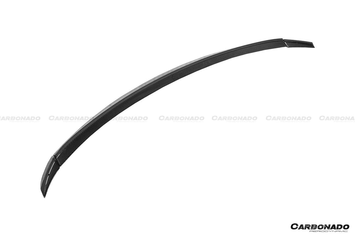 2019-2023 Audi Q8 SQ8 RSQ8 AD Style Dry Carbon Fiber Trunk Spoiler