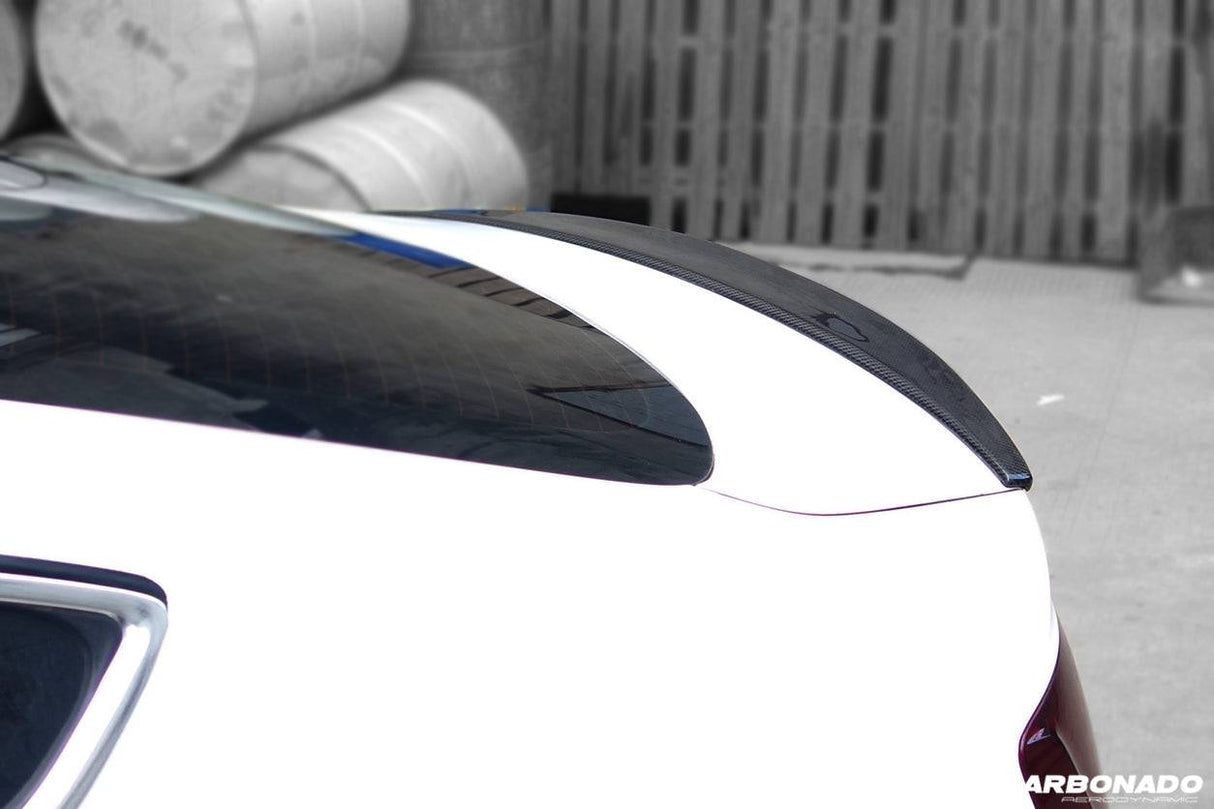 2009-2015 Audi A5 Sline S5 Sedan Sport Style Carbon Fiber Trunk Spoiler