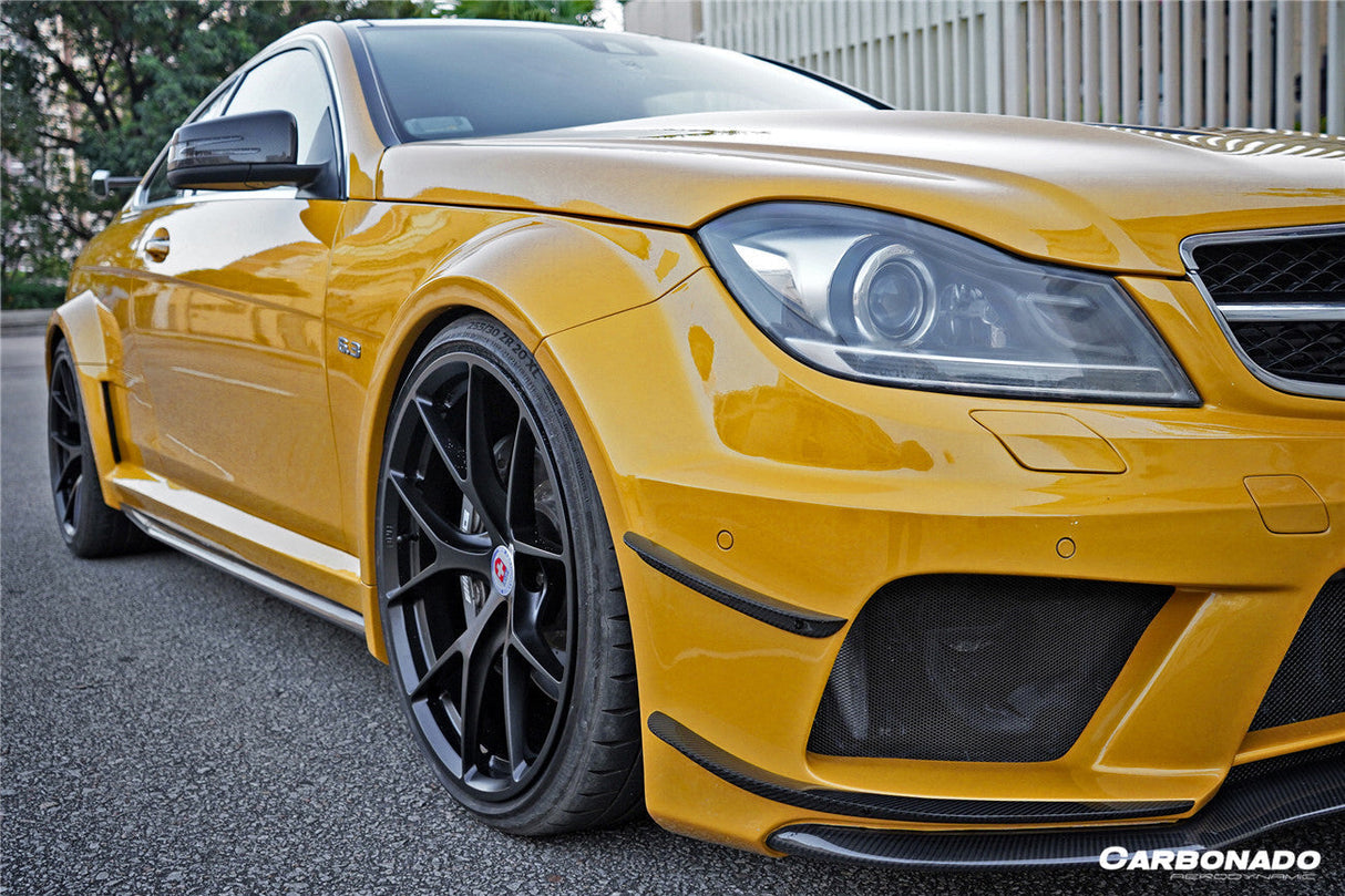 2012-2014 Mercedes Benz W204 C63 AMG Coupe BKSS Style Wide Full Body Kit
