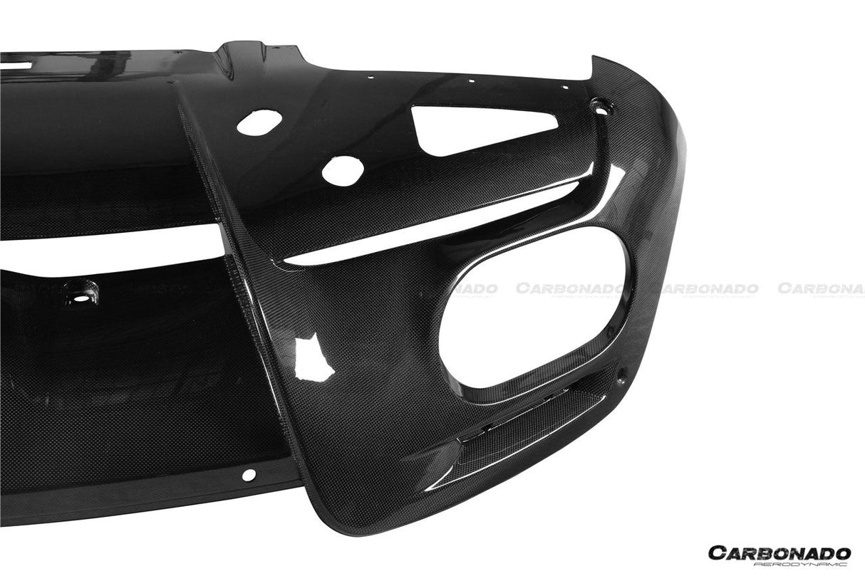 2021-2024 Ferrari ROMA OEM Style Dry Carbon Fiber Rear Diffuser