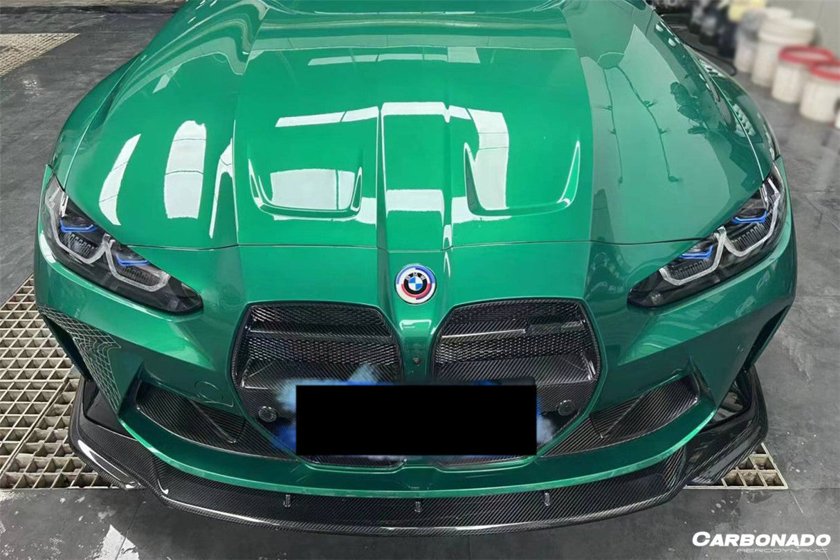 2021-2024 BMW M3 G80 G81 M4 G82 G83 MTN Style DRY Carbon Fiber Fornt Lip