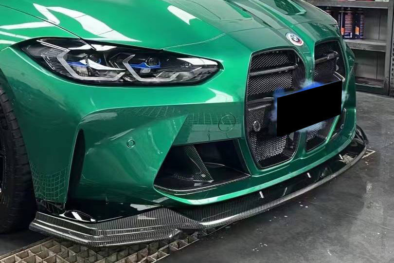 2021-2024 BMW M3 G80 G81 M4 G82 G83 MTN Style DRY Carbon Fiber Fornt Lip