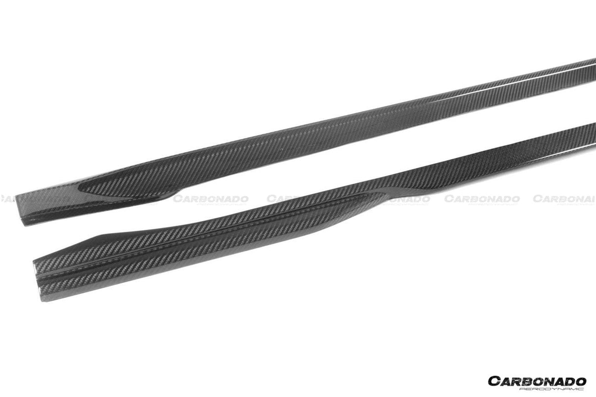 2021-2024 BMW M3 G80 G81 M4 G82 G83 MTN Style DRY Carbon Fiber Side Skirts