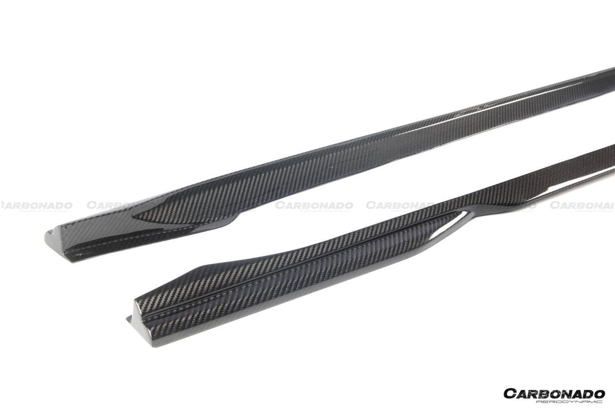 2021-2024 BMW M3 G80 G81 M4 G82 G83 MTN Style DRY Carbon Fiber Side Skirts