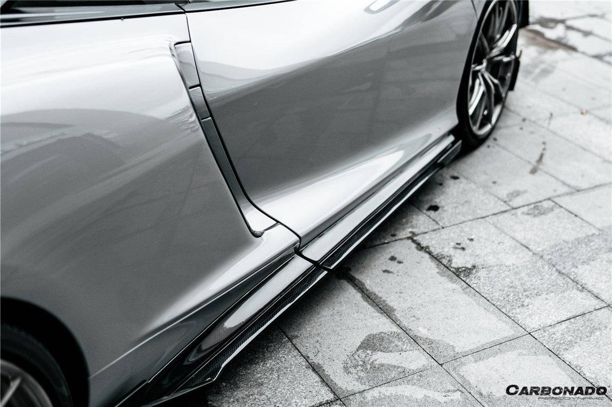 2020-2023 McLaren GT WP Style DRY Carbon Fiber Side Air Intake Blades