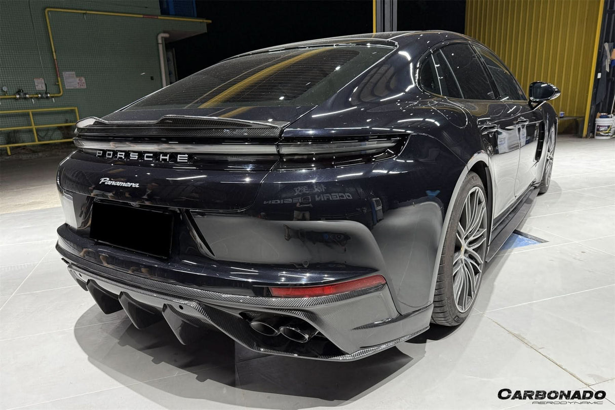 2024-2026 Porsche Panamera 976 OD Style Dry Carbon Fiber Trunk Spoiler