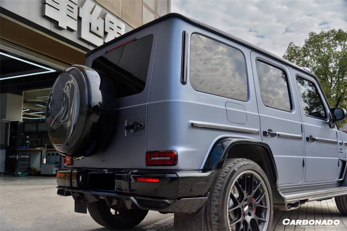 2018-2024 Mercedes Benz G63 AMG W464 G-Wagon TC Style Dry Carbon Fiber Rear Lip