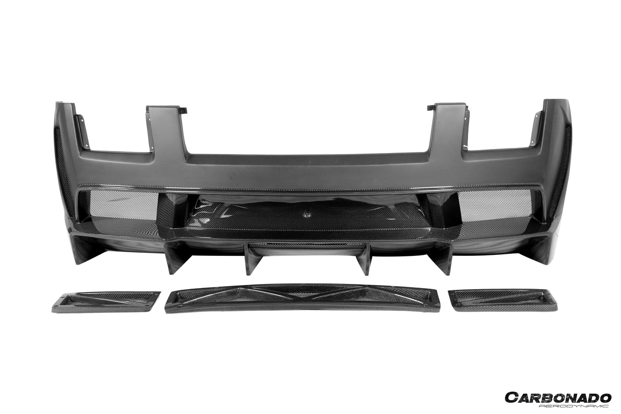 2004-2008 Lamborghini Gallardo VF Style Rear Bumper | Fits Gallardo, Gallardo SE, Superleggera