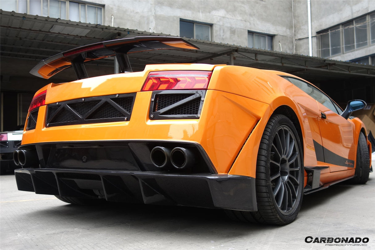 2004-2008 Lamborghini Gallardo VF Style Rear Bumper | Fits Gallardo, Gallardo SE, Superleggera
