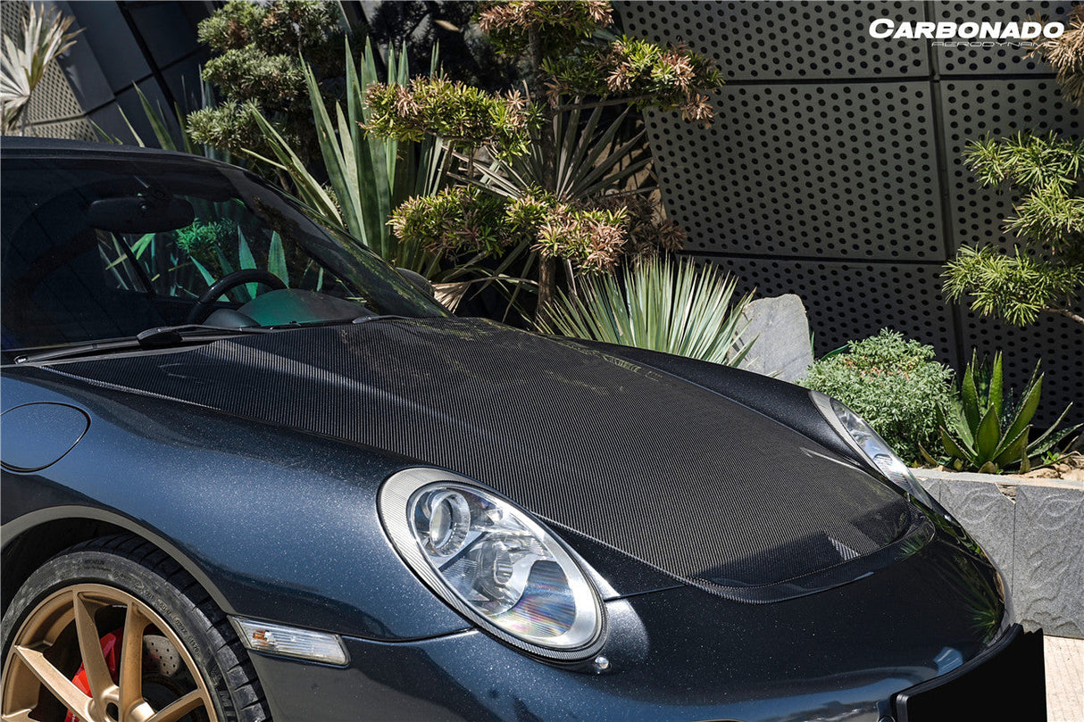 2005-2012 Porsche 987 Cayman Boxster and 997 Carrera TA Style Hood